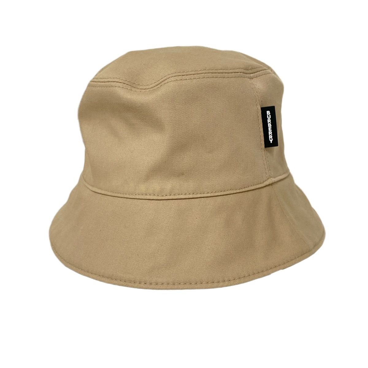 BURBERRY バーバリー ハット - ベージュ×黒×レッド チェック柄 リバーシブル コットン