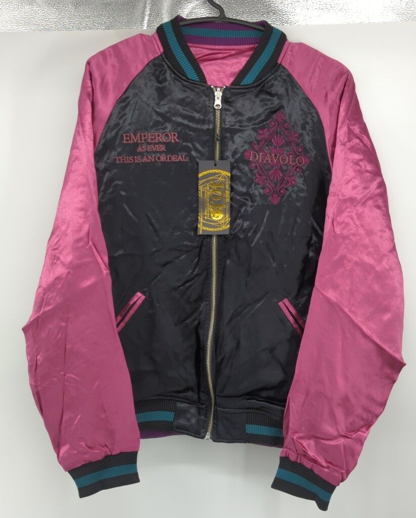 プレミアムバンダイ スカジャン ジョジョの奇妙な冒険 黄金の風 ディアボロ Lサイズ MA-1