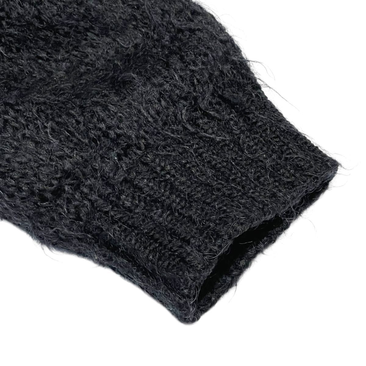 中古】 Saint Laurent サンローラン ロゴ モヘアニットセーター 712176