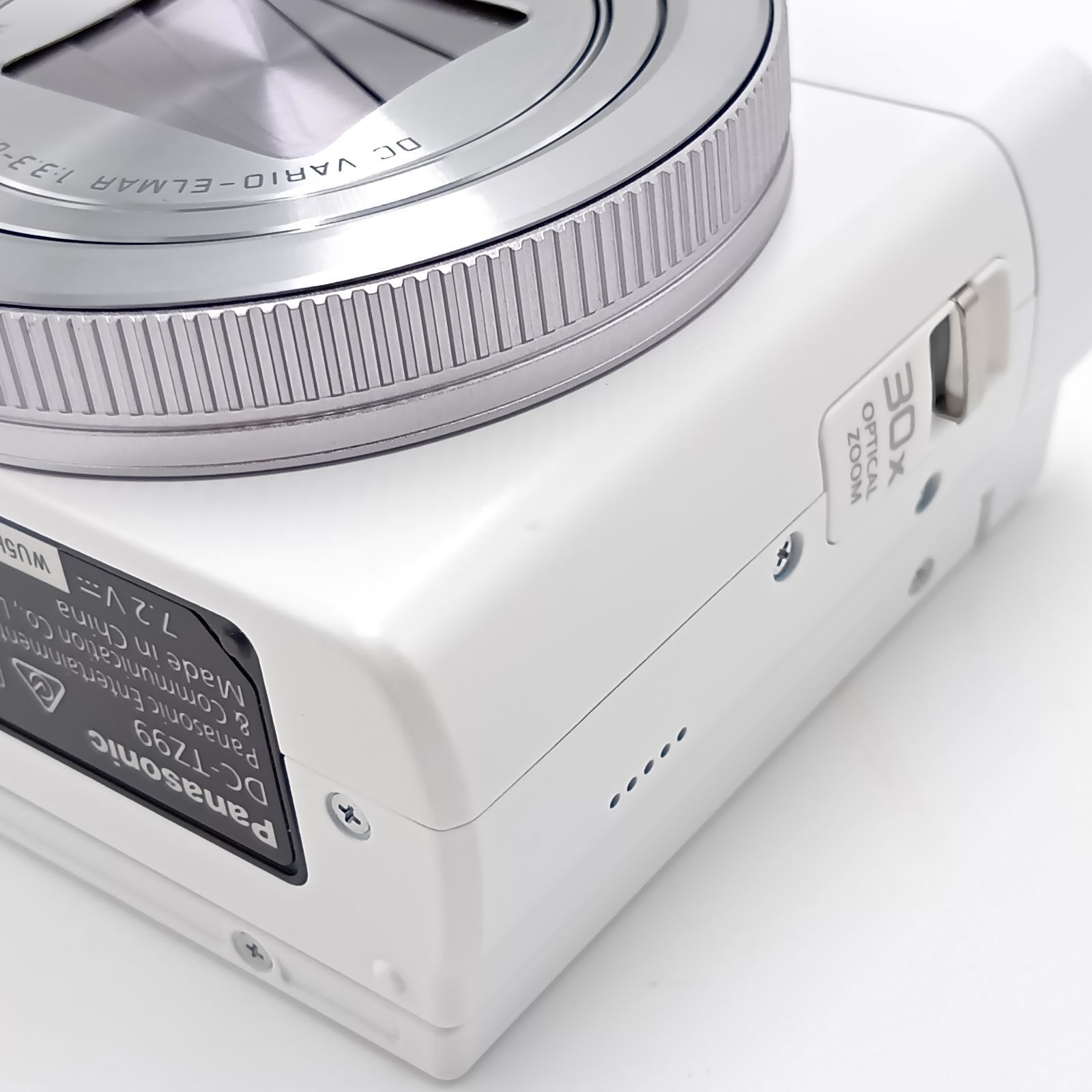 中古-美品| Panasonic LUMIX TZ99 ホワイト DC-TZ99-W (Ver.1.2 - JP