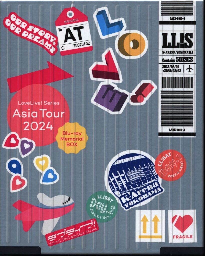 ライブ イベントBlu-ray LoveLive! Series Asia Tour 2025-みんなで叶える物語- Blu-ray