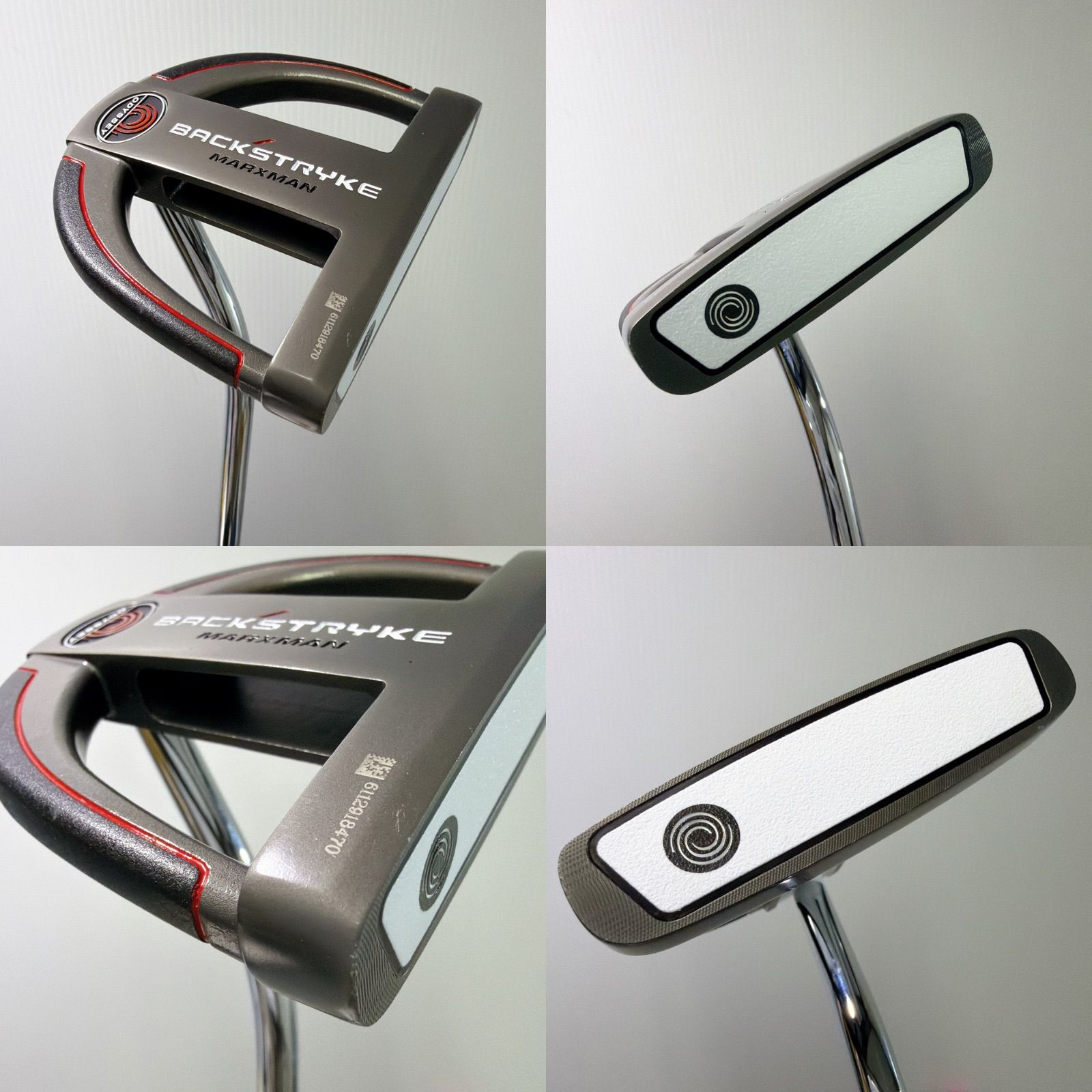 新品グリップ 美品 希少 オデッセイ BACKSTRYKE MARXMAN バック