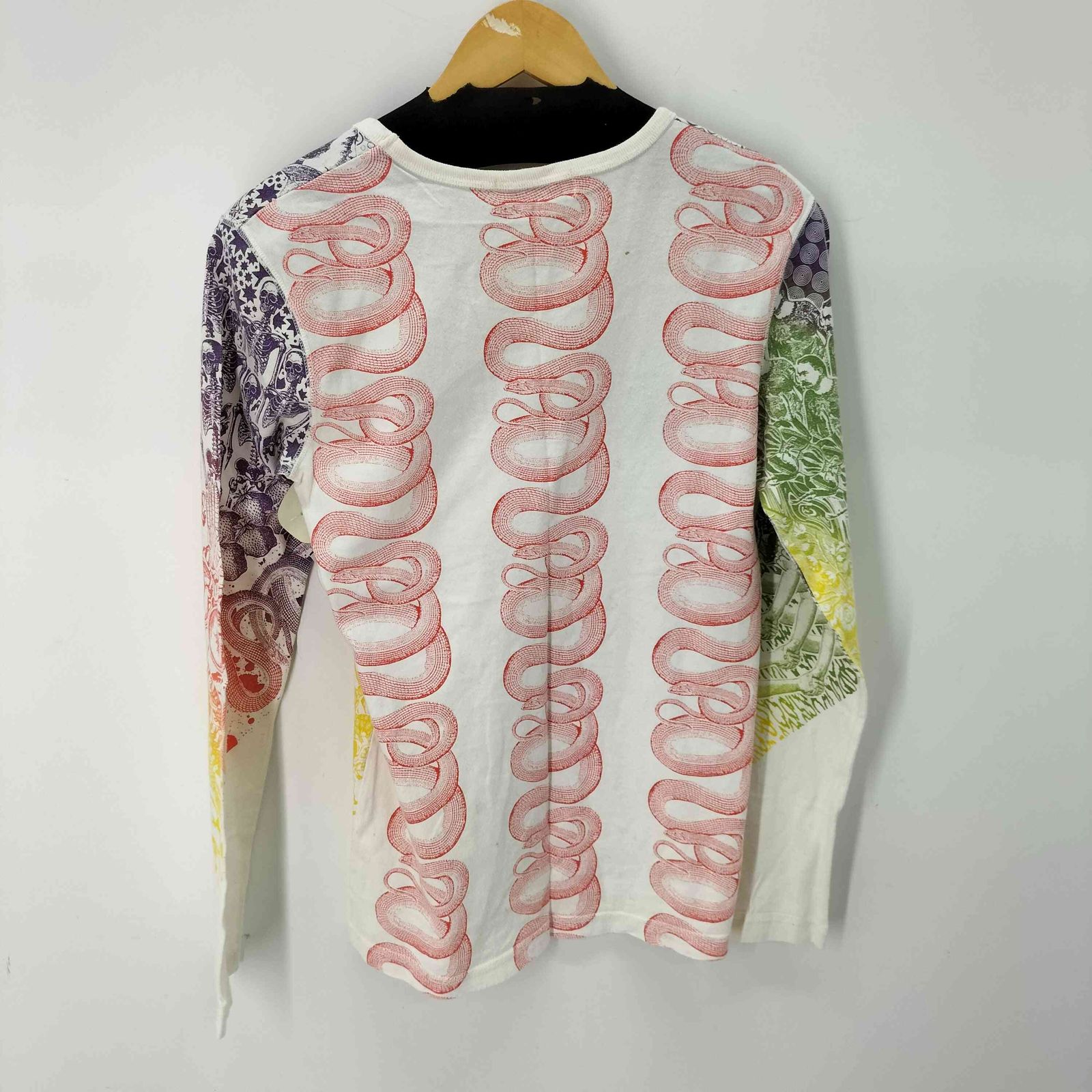 ヒステリックグラマー HYSTERIC GLAMOUR マンダラ スネーク L S カットソー レディース