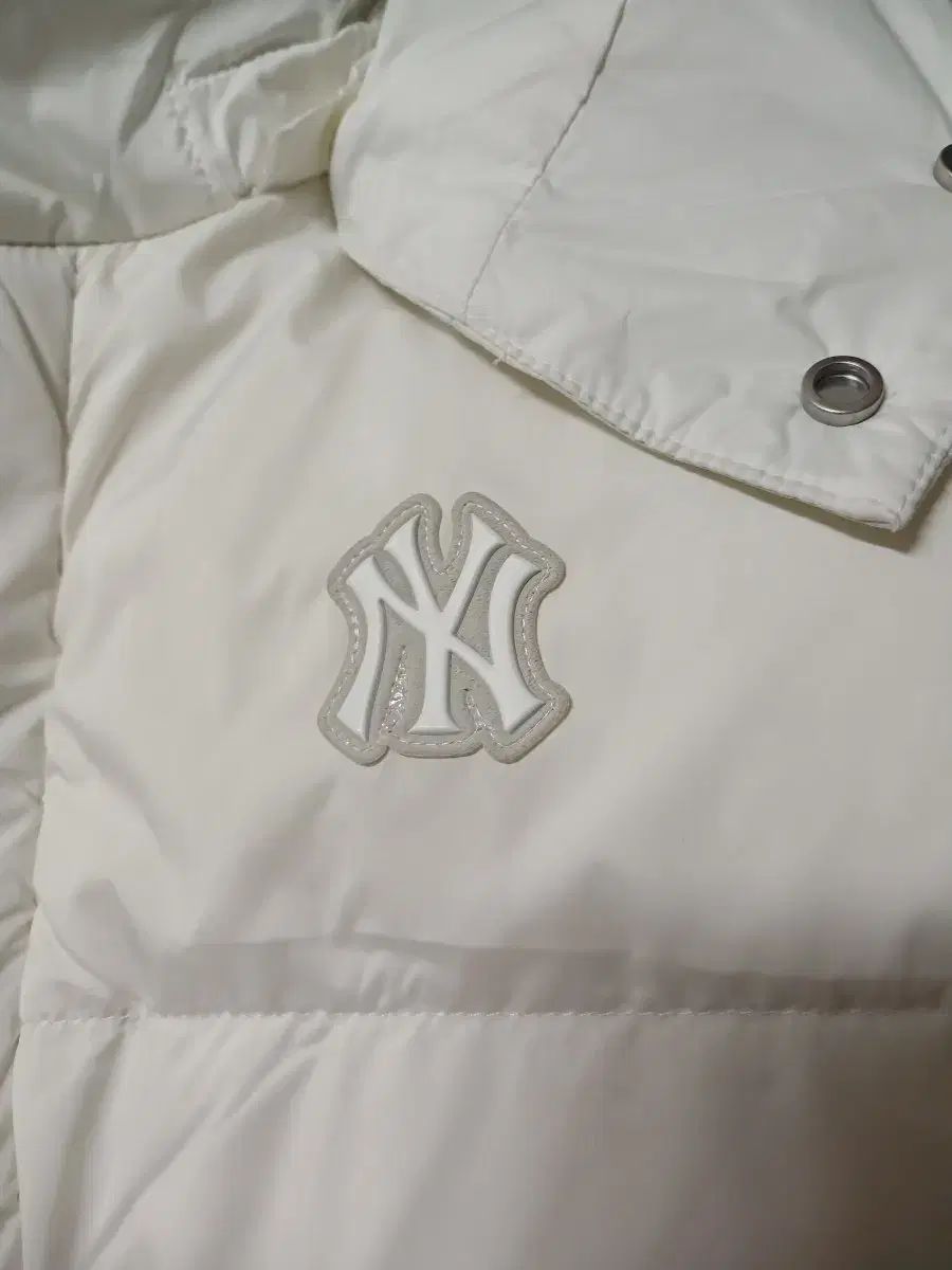  160 95 MLB ニューヨークヤンキース ダウンジャケット ロング丈 白 その他 ジャケット ブルゾン