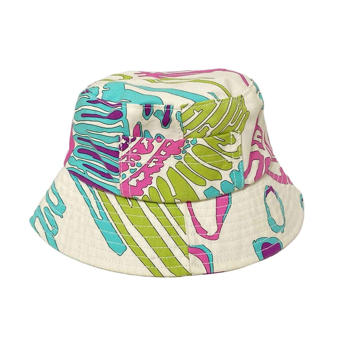  EMILIO PUCCI エミリオプッチ ハット 2 アイボリー ピンク マルチ コットン その他 ハット