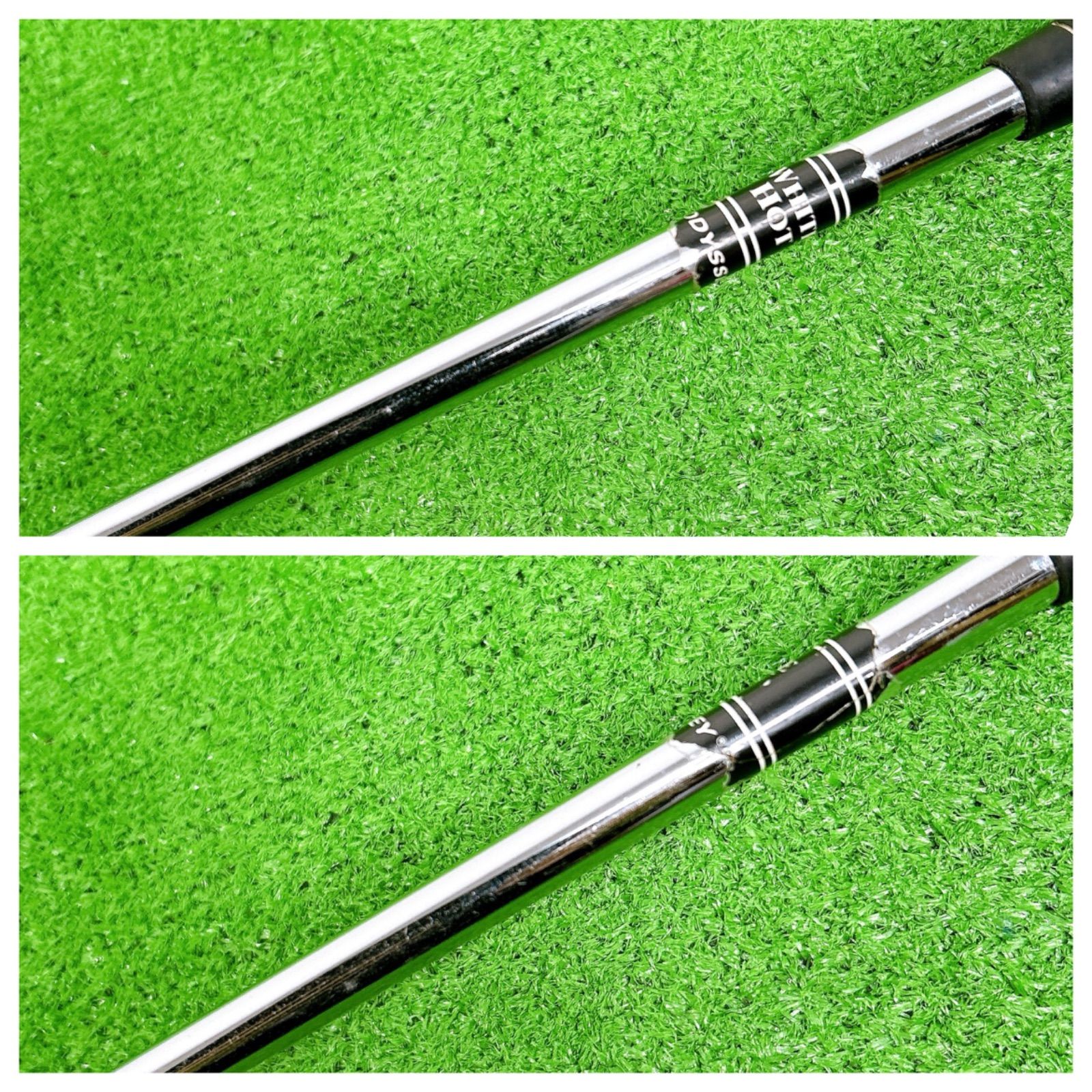 名器】オデッセイ ホワイトホット #5 32インチ 初代 ドット パター 右