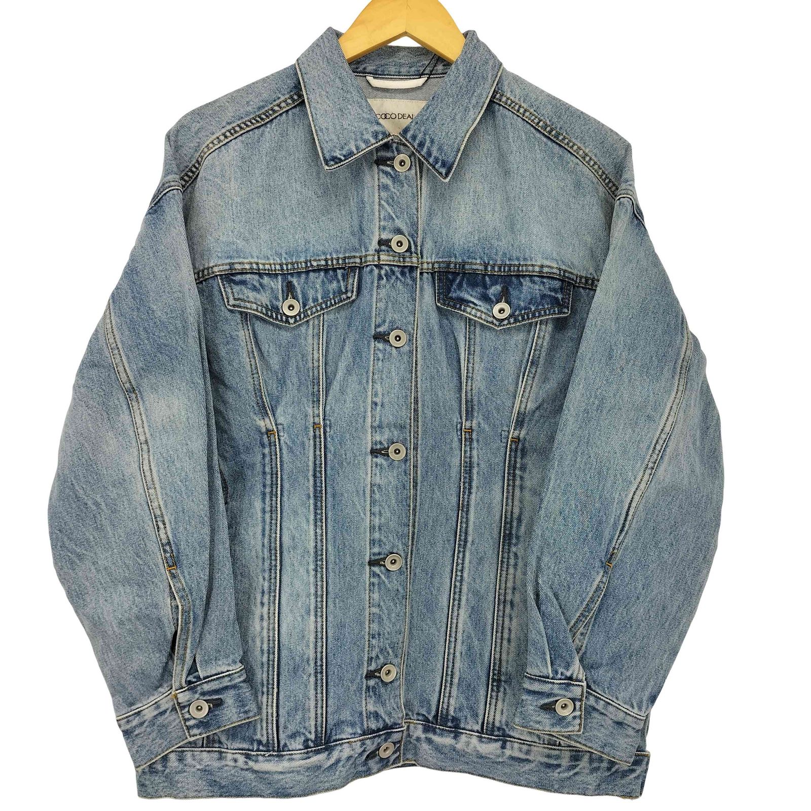 ココディール COCO DEAL シェイプオーバーGジャン レディース JPN：2