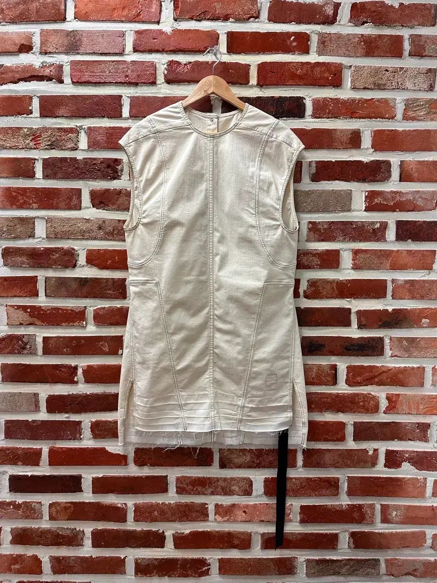 S リックオウエンス ダークシャドウ 22 SS スリーブレス ミニ ドレス