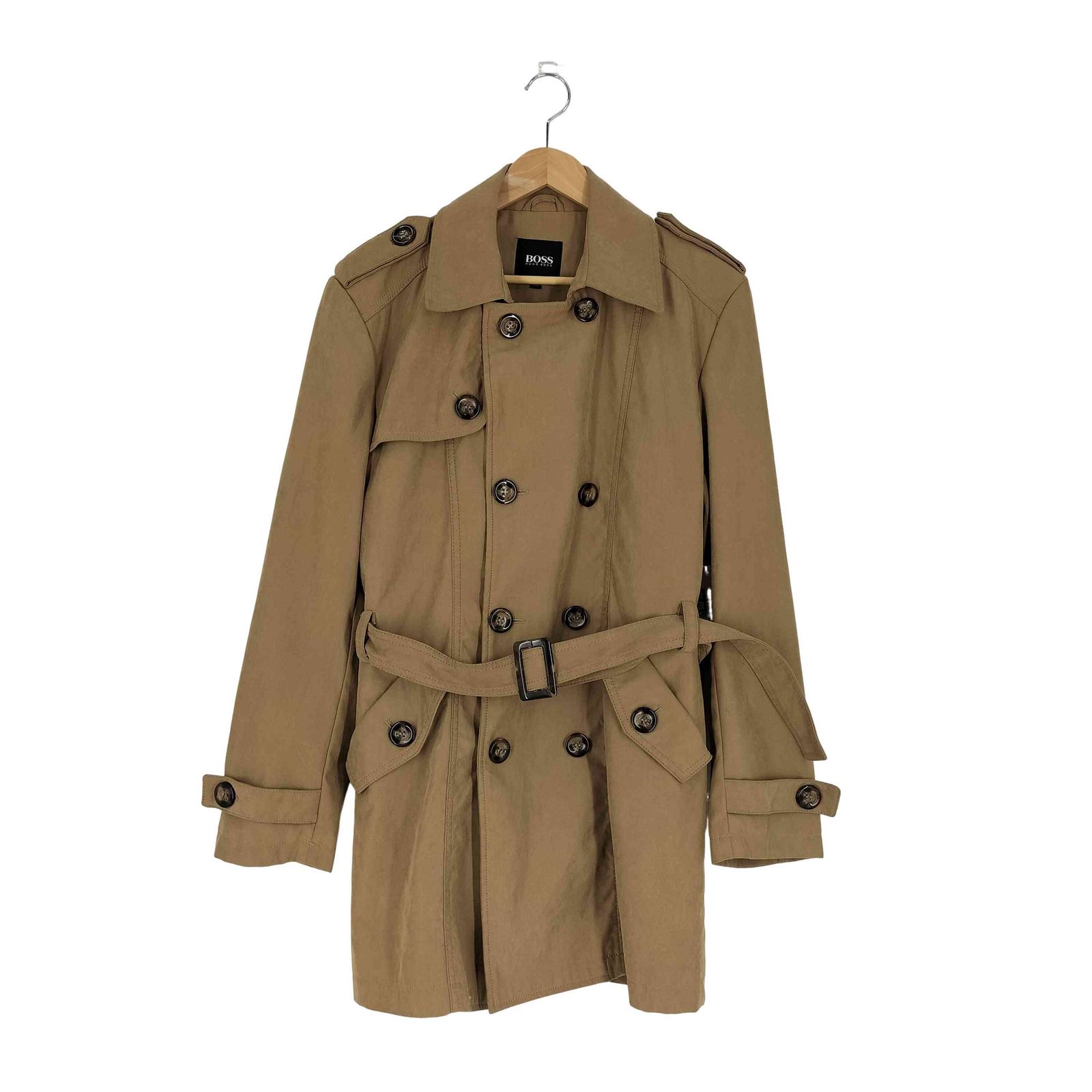 ボスヒューゴボス BOSS HUGO BOSS ベルテッド トレンチコート メンズ import：XXL 