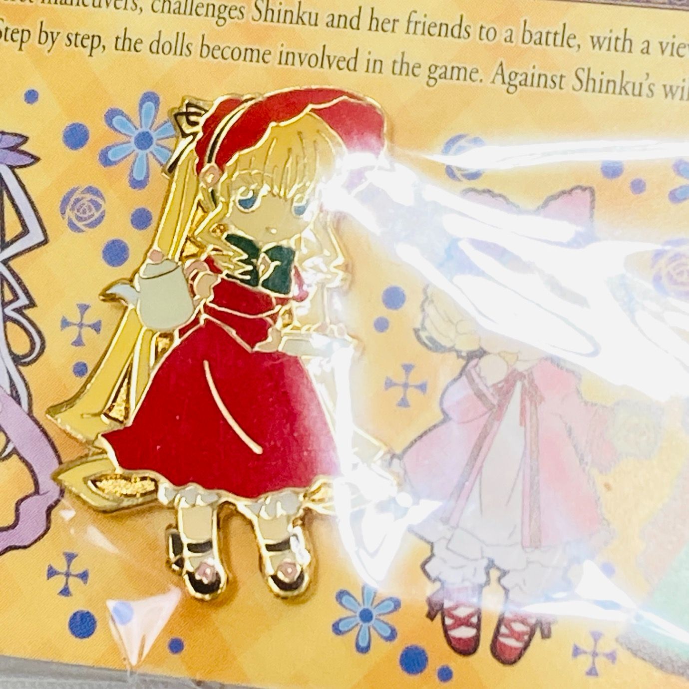 未開封 真紅 ローゼンメイデントロイメント ピンズ ファスナー