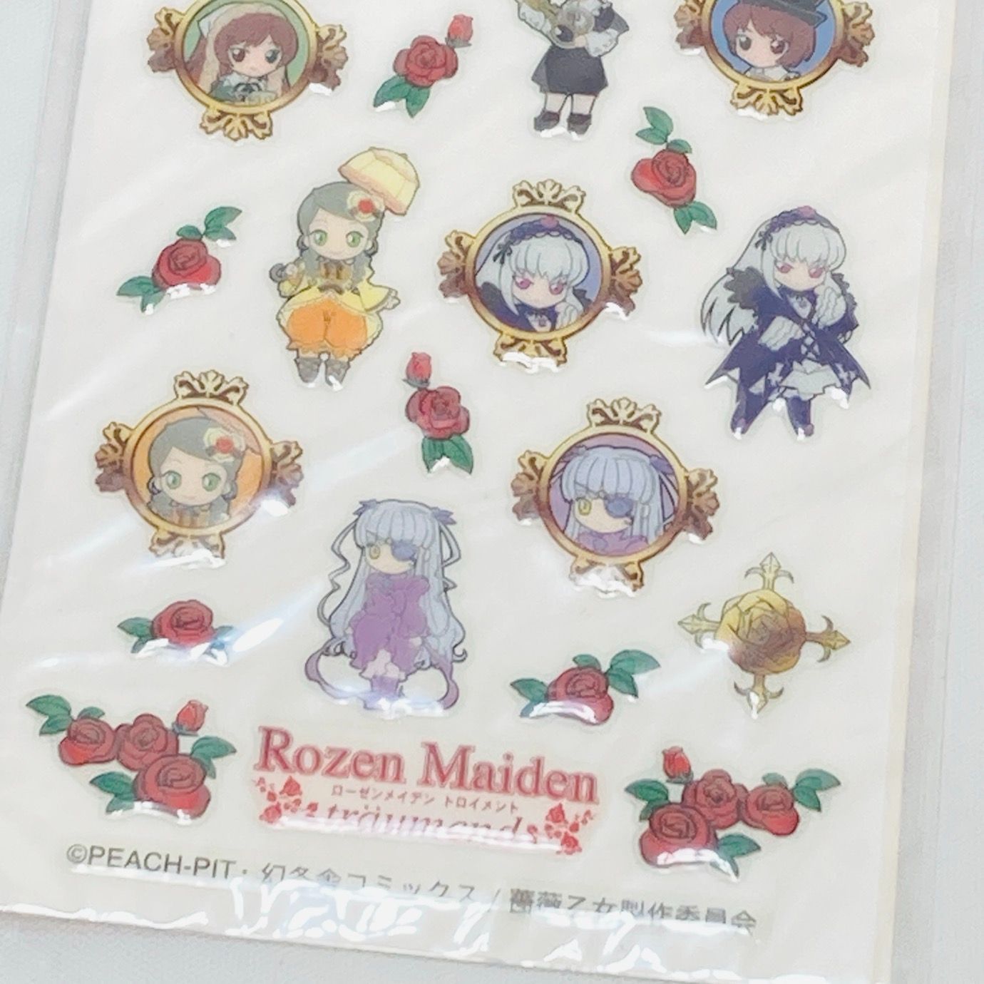 未開封 薔薇水晶 ローゼンメイデントロイメント ファスナーアクセサリ