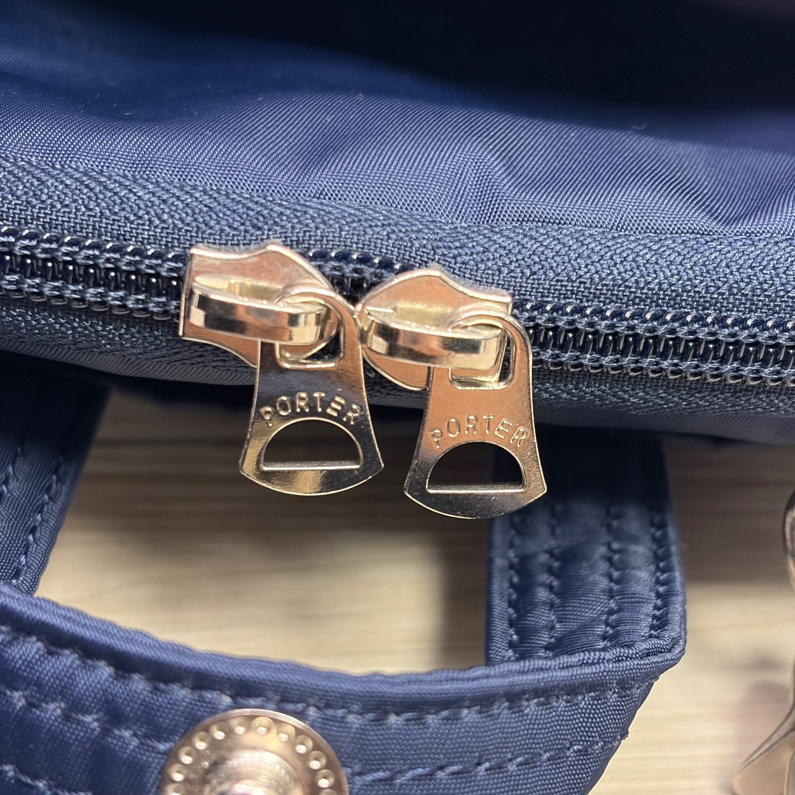 未使用級✨PORTER ほぼ日コラボ ショルダーバッグ ネイビー 極美品