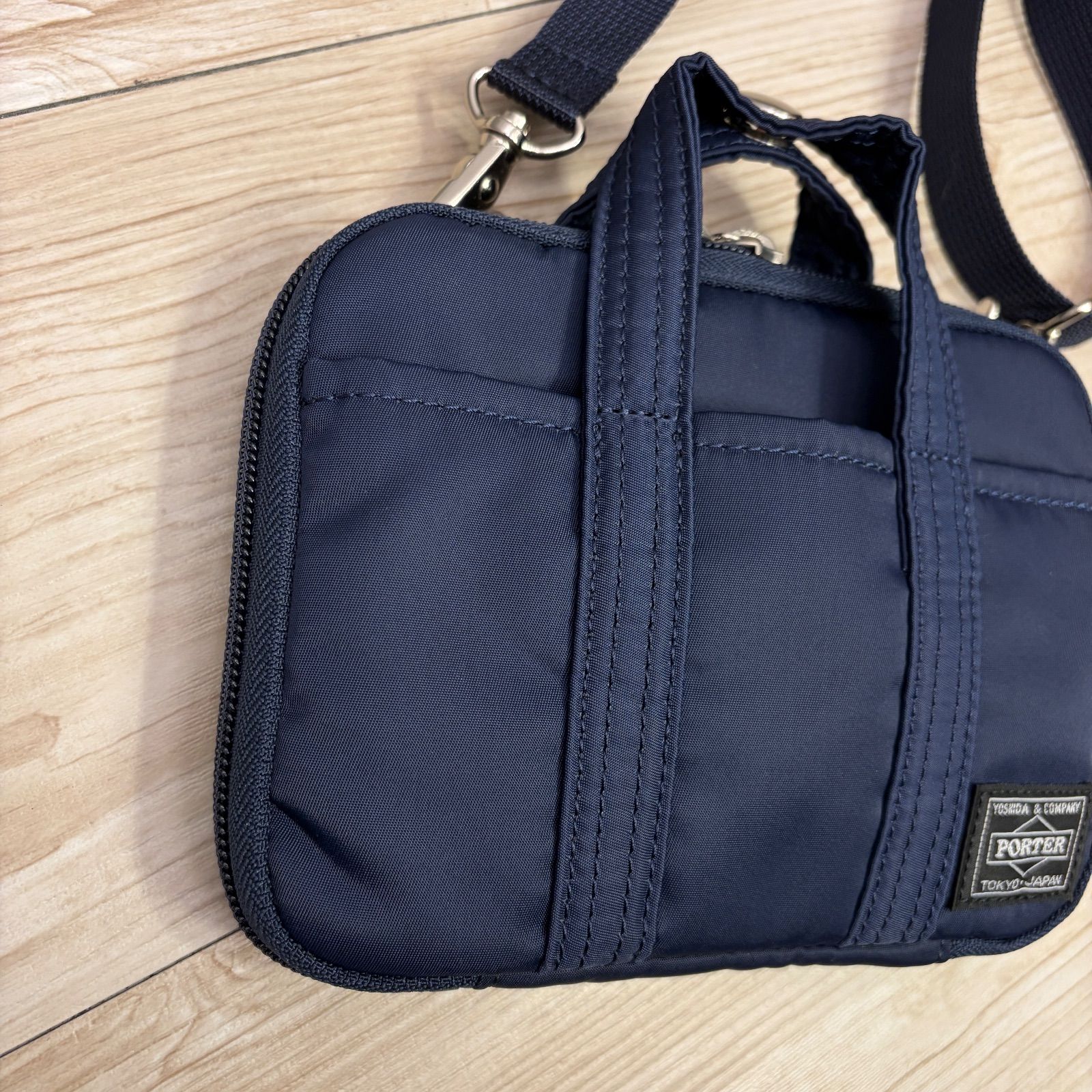 未使用級✨PORTER ほぼ日コラボ ショルダーバッグ ネイビー 極美品