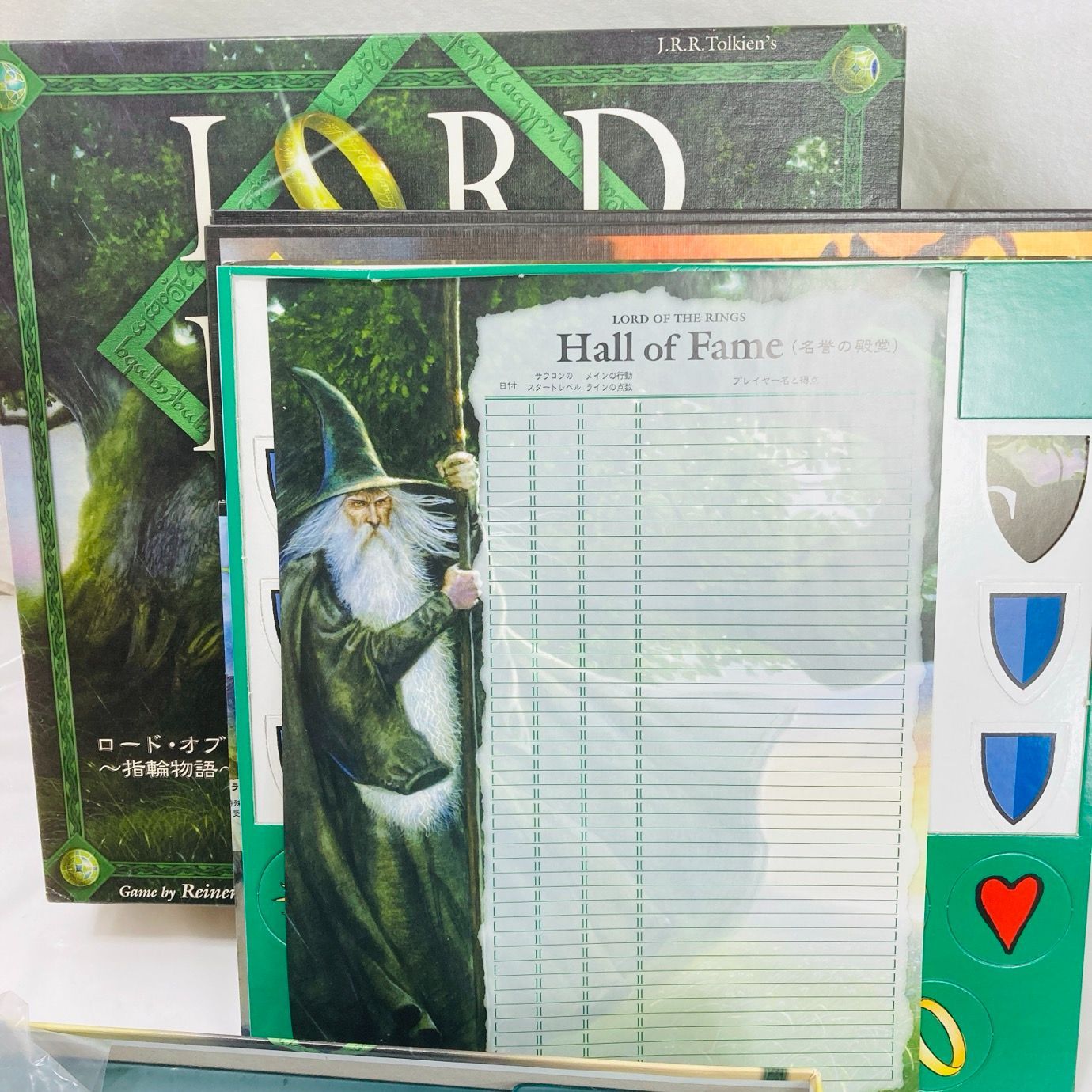 ロードオブザリング ボードゲーム パーツ欠品無し - メルカリ