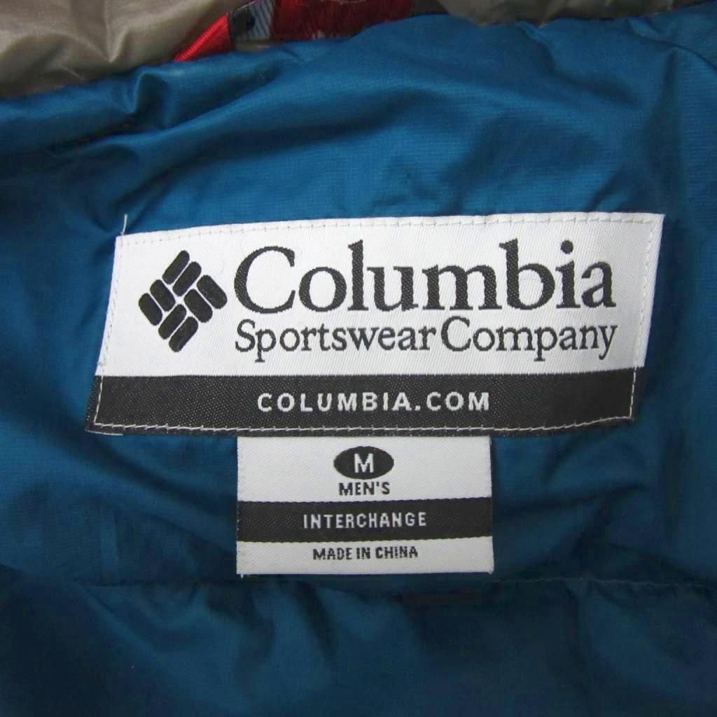  コロンビア Columbia オムニシールド OMNI SHIELD アウトドアウェア ダウンジャケット M グレー ナイロン スタンド ジップアップ ミドル丈 PM 5323 YS 4 GY 61 その他 登山 クライミング用品