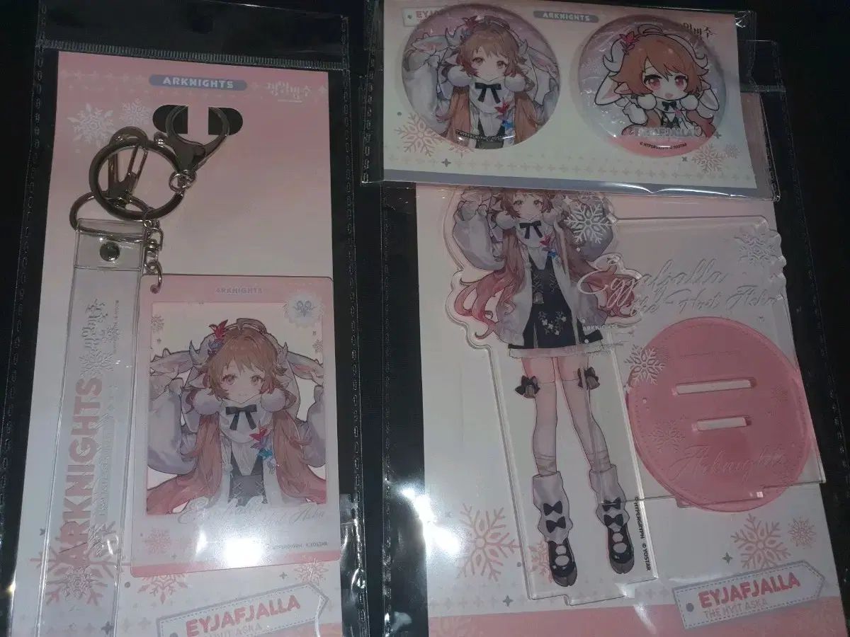 アークナイツ AGF エイヤフィヤトラ エイヤ アクリルスタンド キーホルダー 缶バッジ