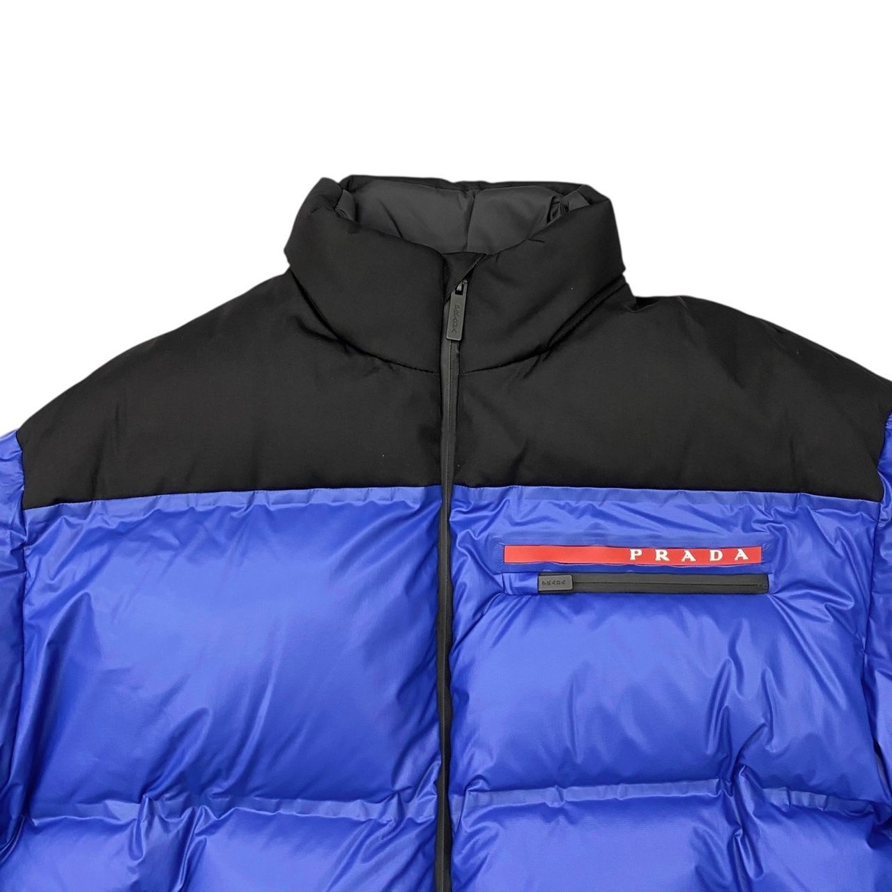 プラダジャケット ☆E4887 プラダ ダウンジャケット ロゴ 切り替え SGX257 S202 1T2Y S