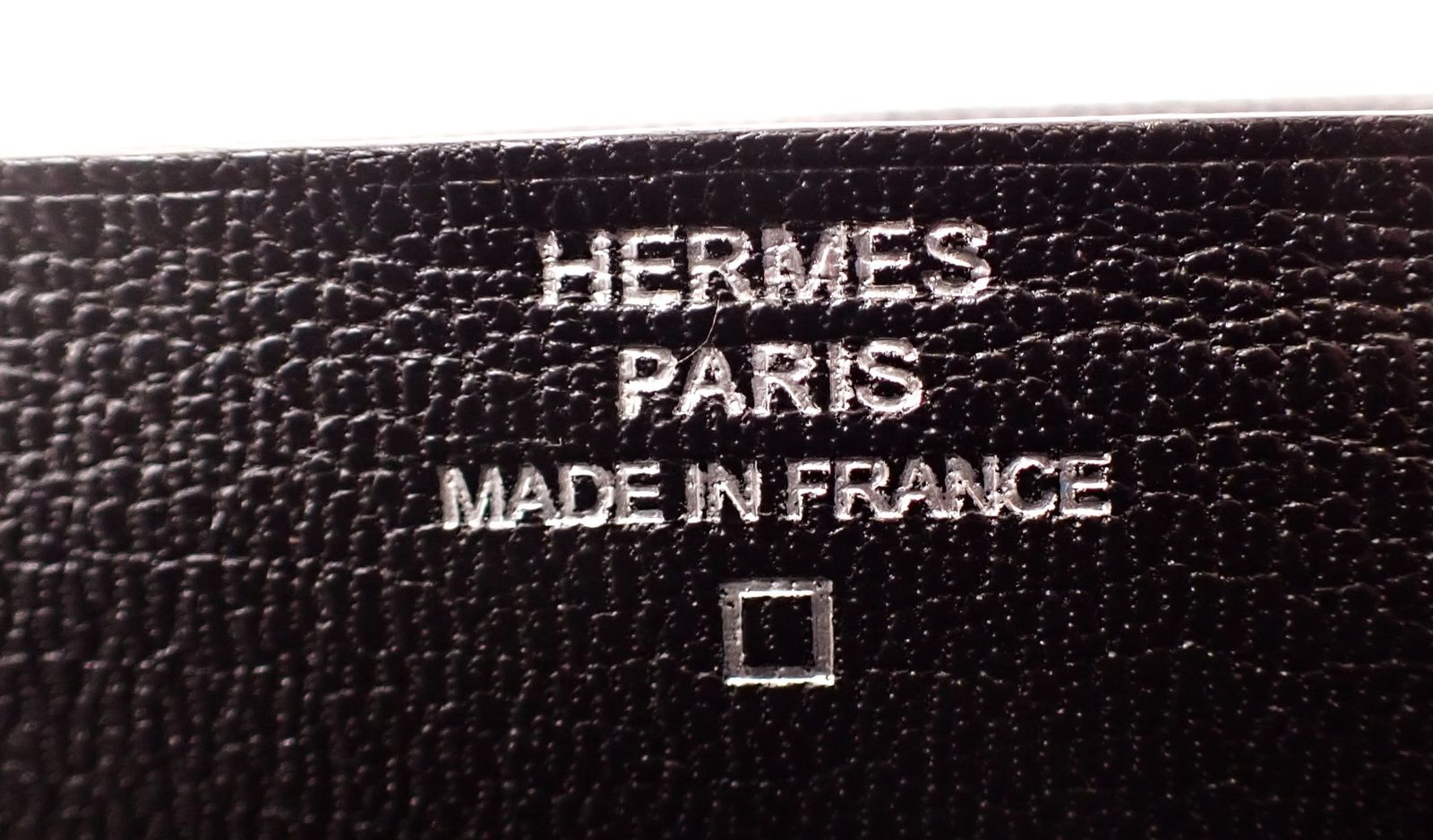 HERMES(エルメス) ベアン スフレ□P刻印 クロコダイル 鰐革 長財布