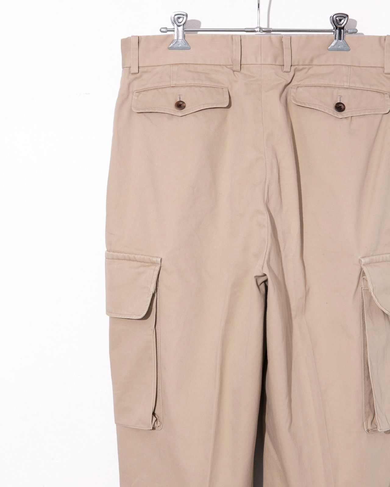 ヘリル herillカーゴパンツ ベージュ 中古・古着通販】HERILL (ヘリル) Ripstop Jungle Fatiguepants