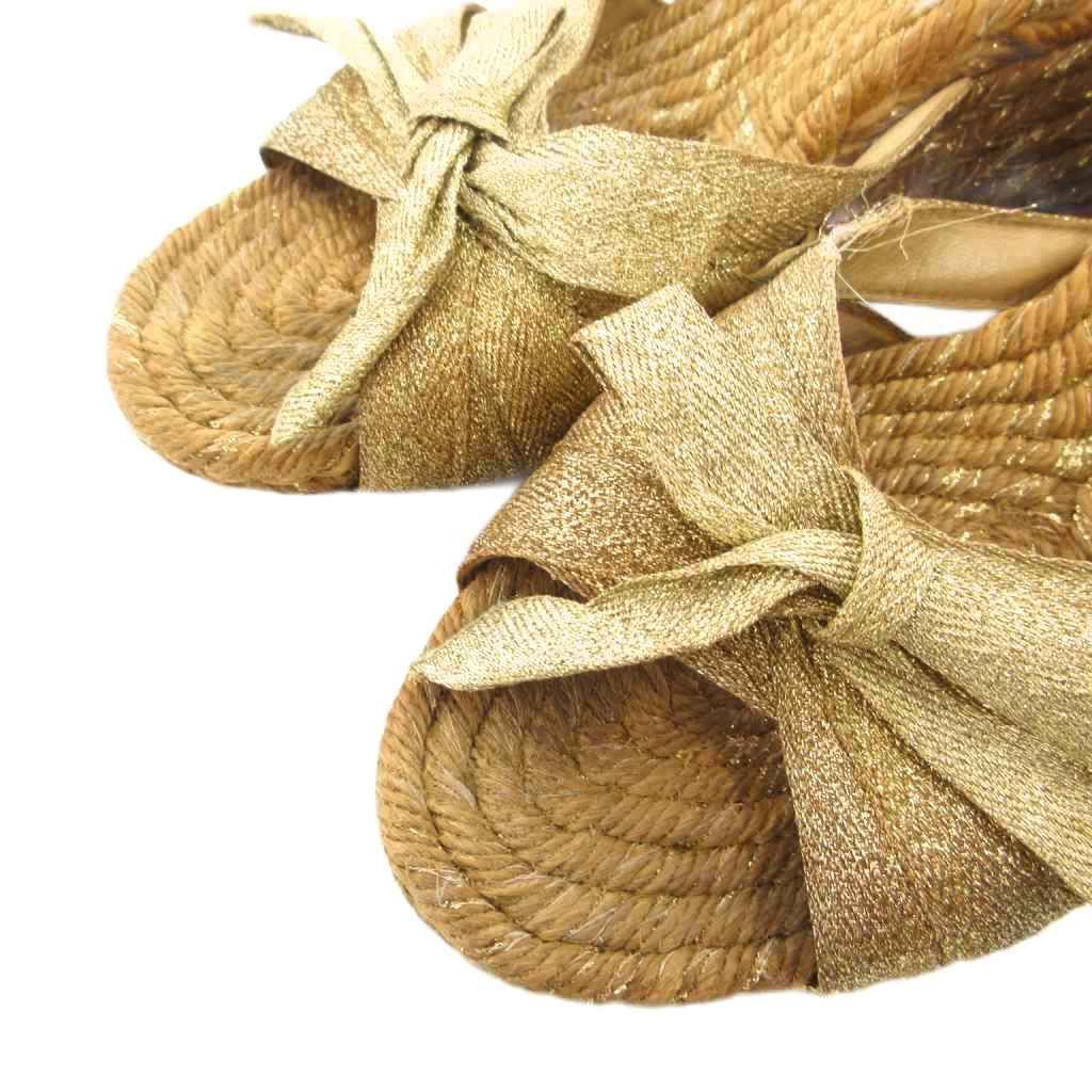 ウェッジソールミュール エスパドリーユ