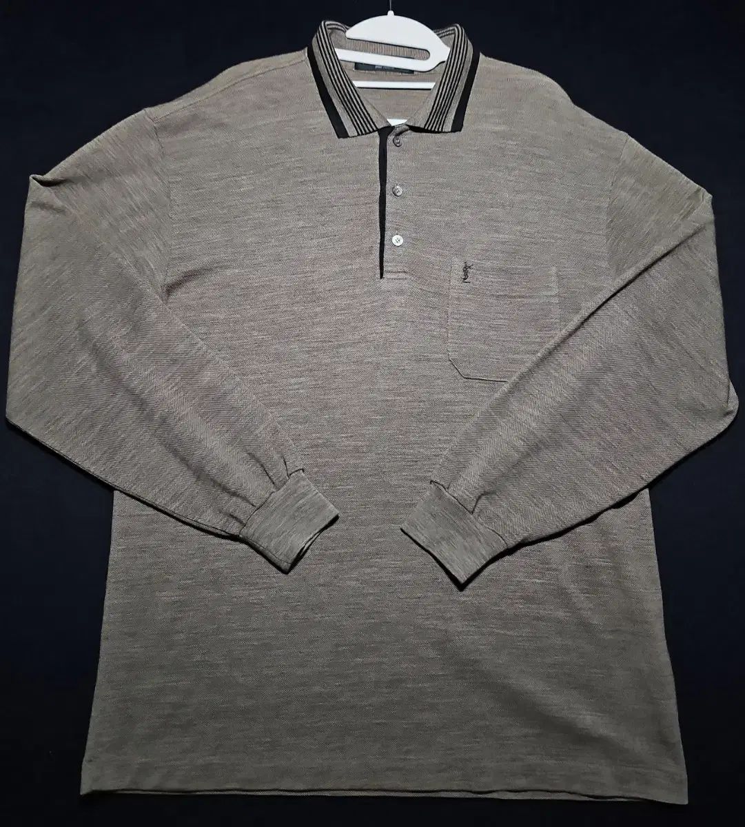 YSL イヴ・サンローラン メンズ 長袖 カラーTシャツ 100