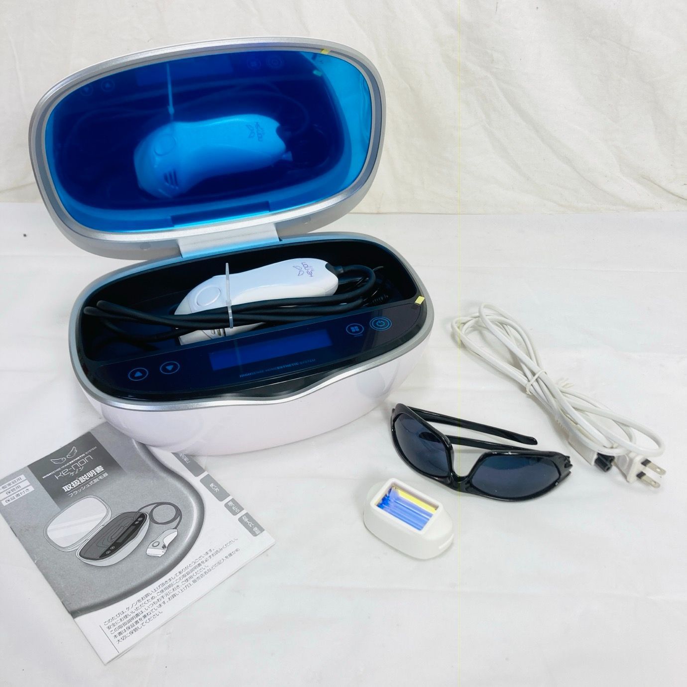 【未使用に近い】KE-NON Ver.7.1 KE-NON ケノン ver 7.1 プレミアムカートリッジ 眉毛脱毛付 動作品