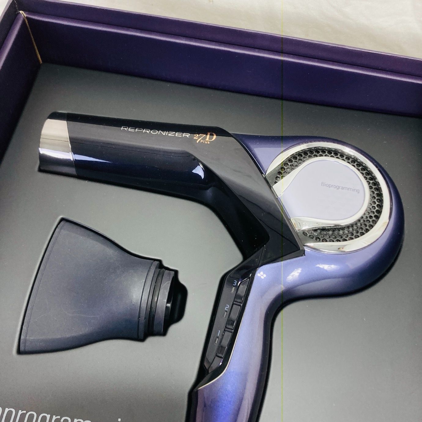 バイオプラミング レプロナイザー27 D Plus ヘアドライヤー 動作品