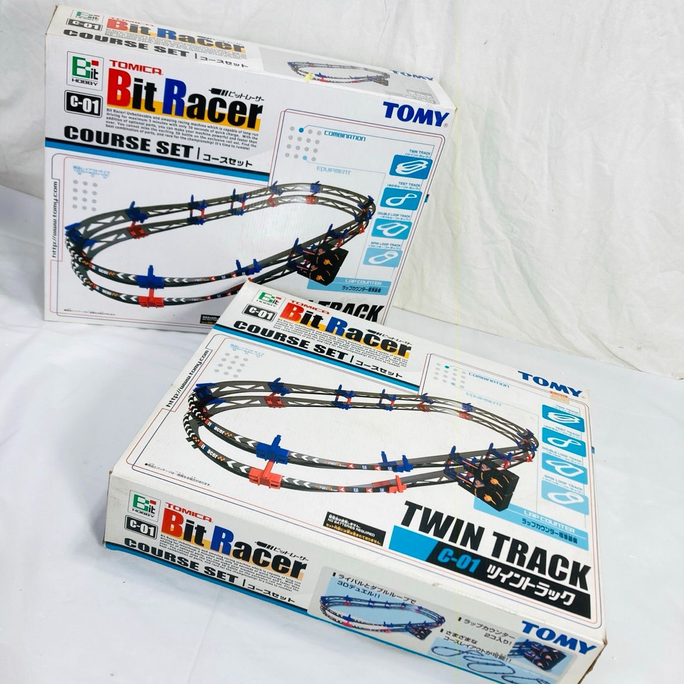 - TOMICA TOMY ビットレーサー コースセット ツイントラック セット