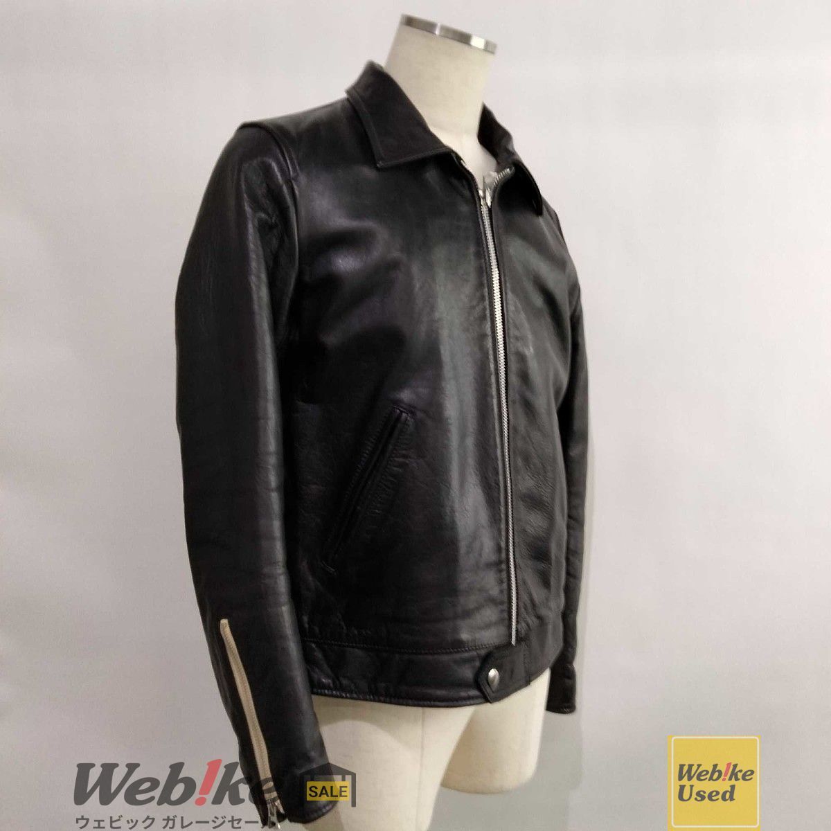 DeckRider ホースレザー シングルジャケット サイズ XL