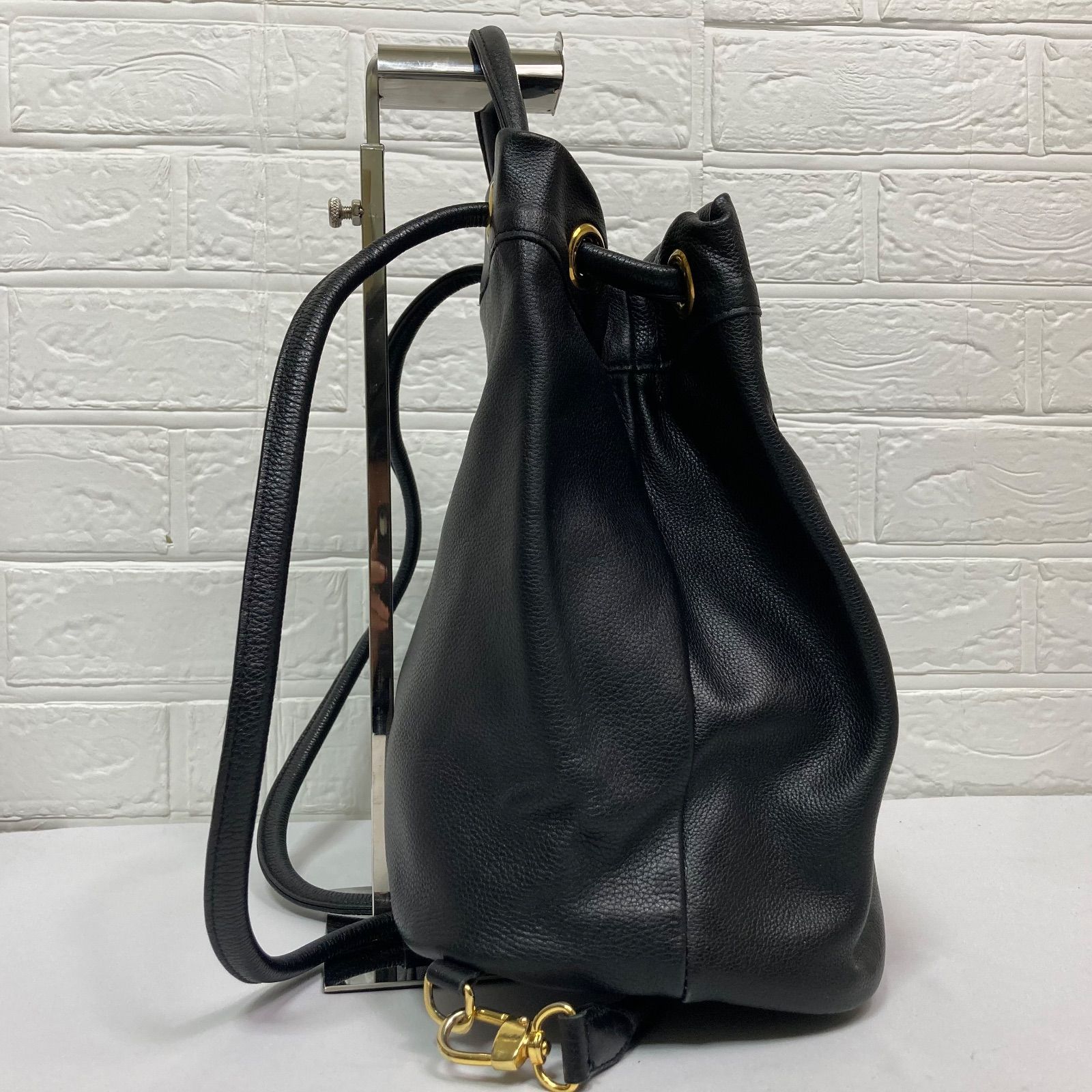 美品】LONGCHAMP ロンシャン バックパック リュック 旅行バッグ 巾着型 