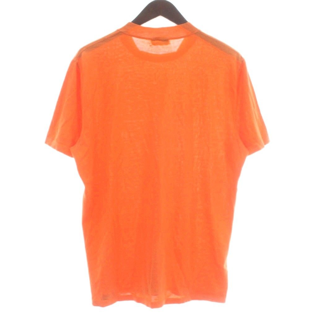 エルメス HERMES Tシャツ カットソー 半袖 クルーネック Hロゴ