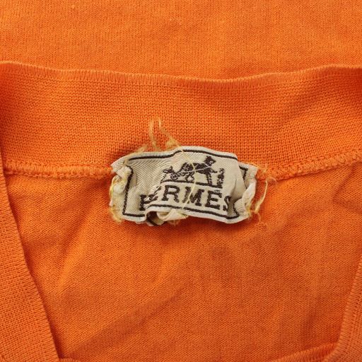 エルメス［半袖ニット］Hロゴ　パンチング　Tシャツ　サイズ42　レディース エルメス［半袖ニット］Hロゴ パンチング Tシャツ サイズ42 レディース