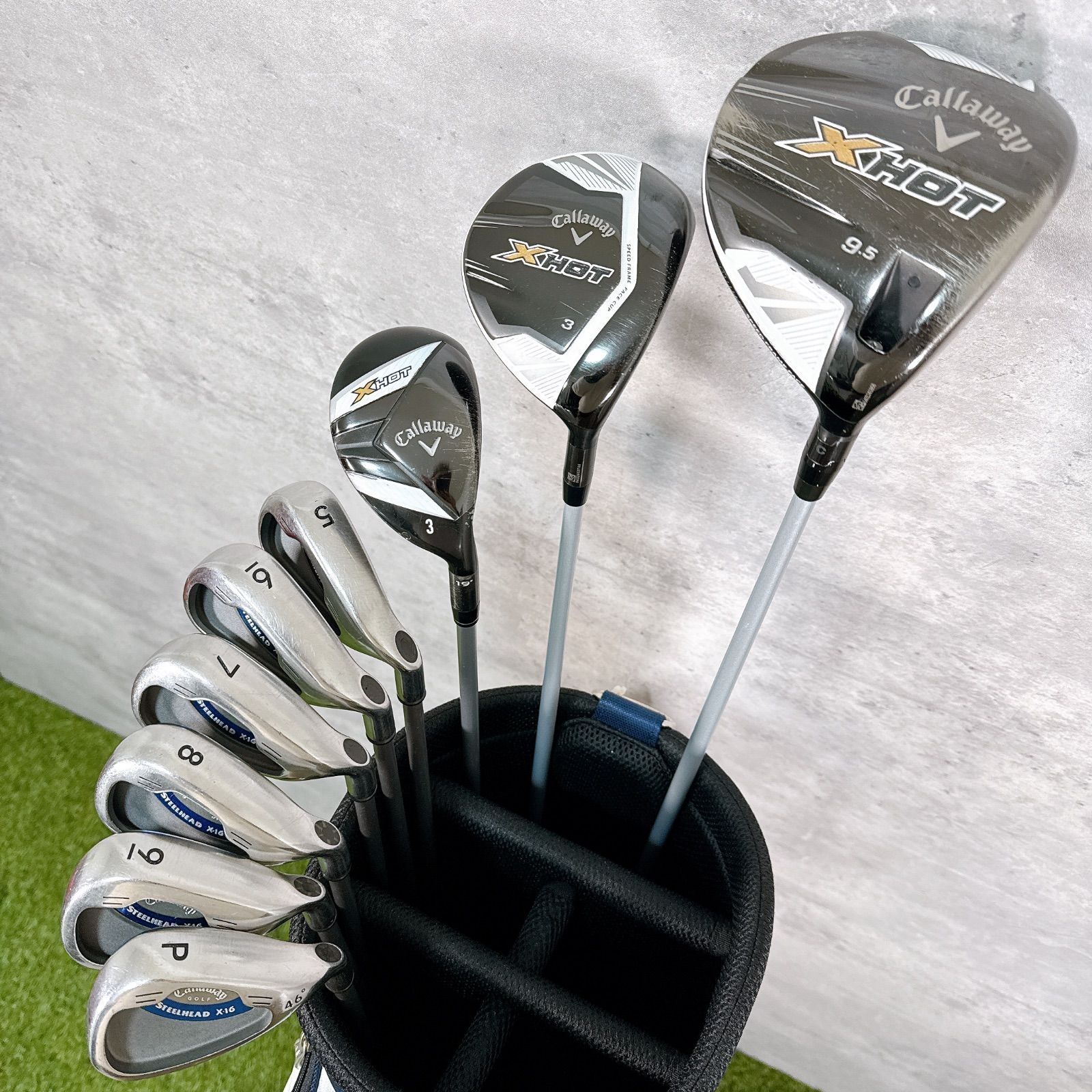 ゴルフクラブセット メンズ Callaway キャロウェイ XHOT X-HOT