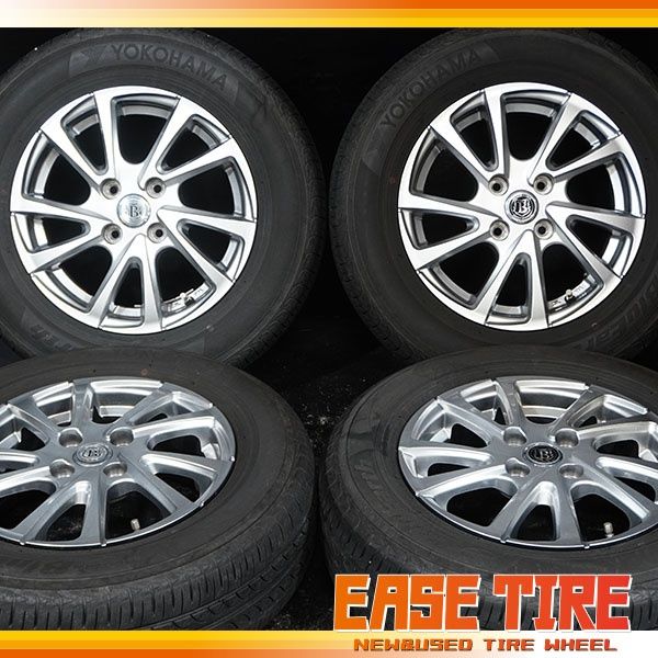 バリ山 ヨコハマ BlueEarth AE 01 ブランドルライン 185 70 R 14 5 J 47 100 4 H 4本 ノート フリード等