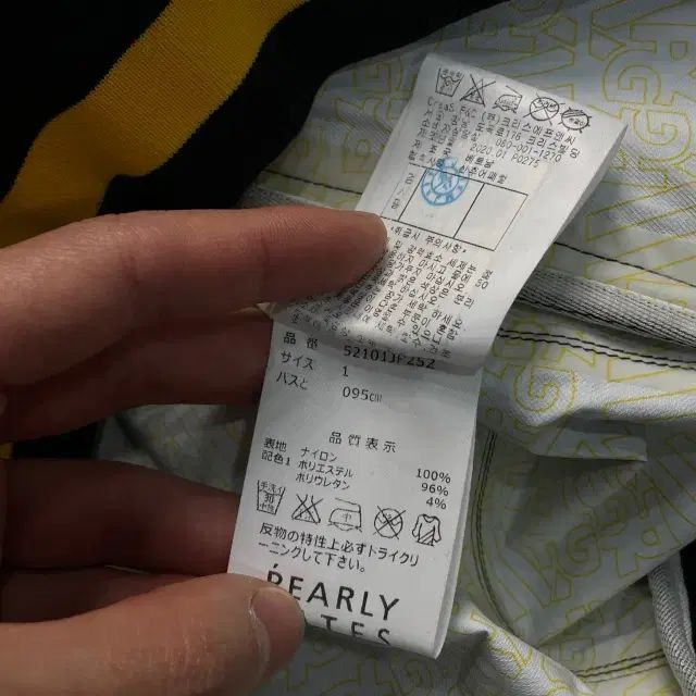  95 パーリーゲイツ ビックロゴ プリント ブルゾン ジャケット テーラードジャケット ジャケット アウター