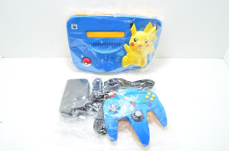 ニンテンドー ピカチュウ ニンテンドー64 本体 NUS-101 JPN