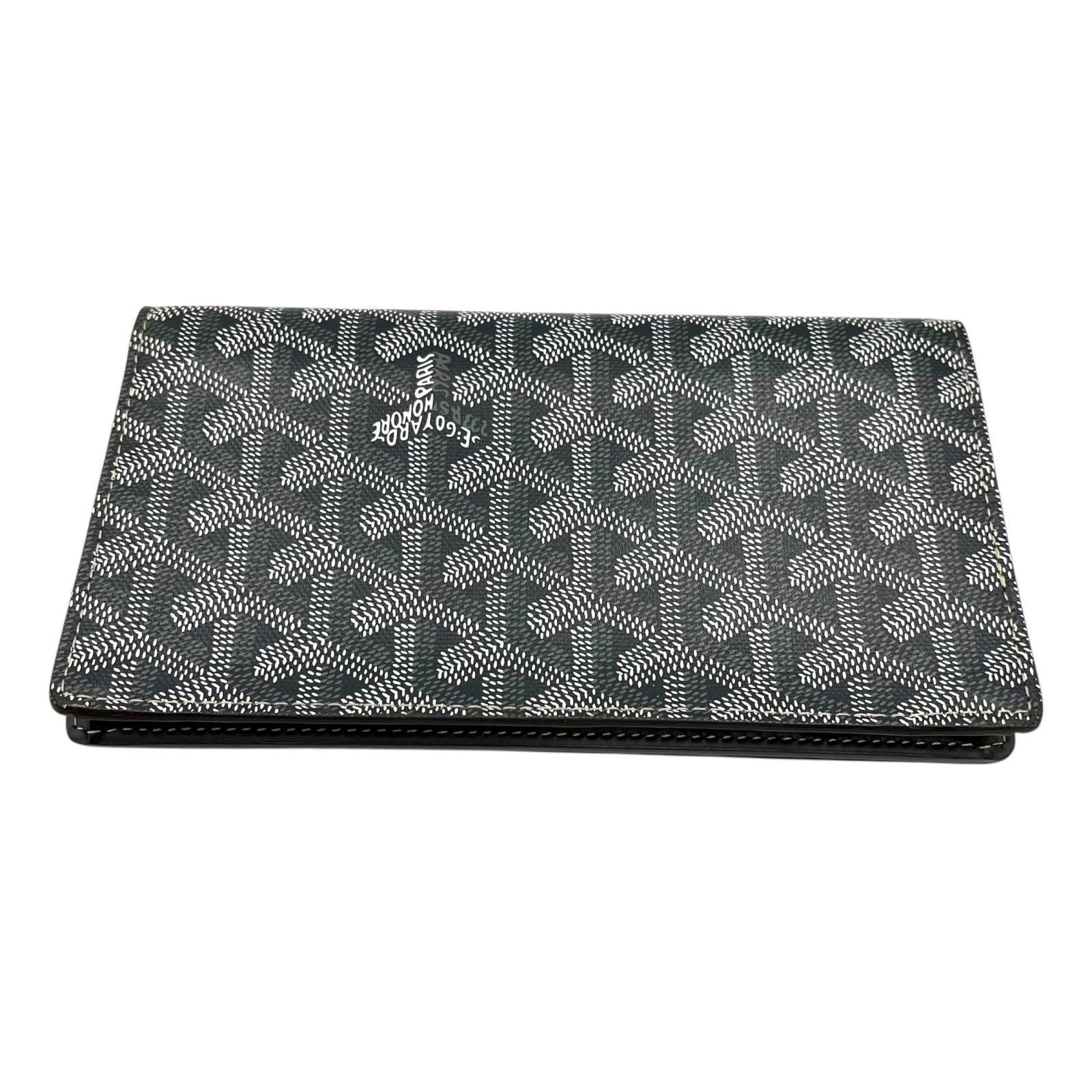 ゴヤール GOYARD 長財布 リシュリュー コーティングキャンバス グレー