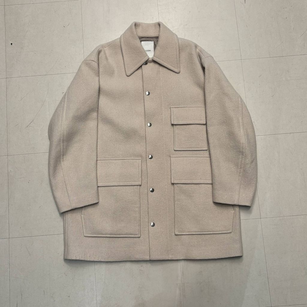 Ujoh ウジョー 3ポケットショートコート ショップ U783-CO2-104