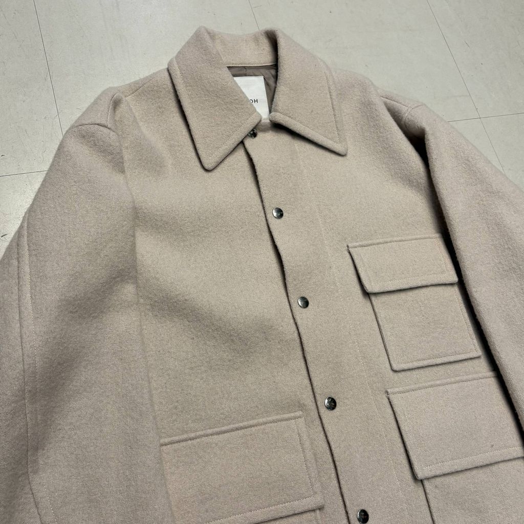 Ujoh ウジョー 3ポケットショートコート ショップ U783-CO2-104