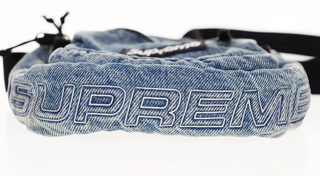 【中古】シュプリーム SUPREME 25AW DENIM SHOULDER BAG WASHED INDIGO デニム ショルダー バッグ ☆AA★▲ 251218 シュプリーム SUPREME 25AW DENIM SHOULDER BAG WASHED INDIGO デニム