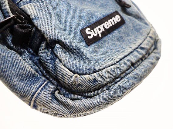 シュプリーム SUPREME 25AW DENIM SHOULDER BAG WASHED INDIGO デニム