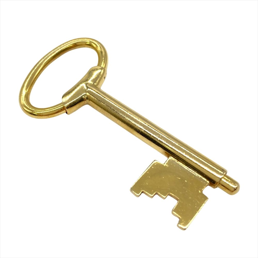 グッチ GUCCI 鍵モチーフ ペンダントトップ キー 375 K 9 YG イエローゴールド レディース