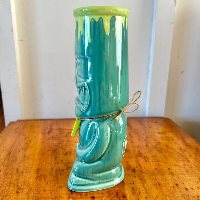  シャグ テイキ タンブラー マグ 緑 Japan Exclusive 2006年製 SHAG TIKI COLLECTION グリーン カクテルグラス アルコールグラス