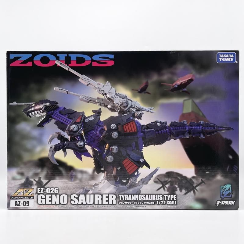 中古】未組立 T-SPARK 1/12 AZ-09 ジェノザウラー ティラノサウルス型