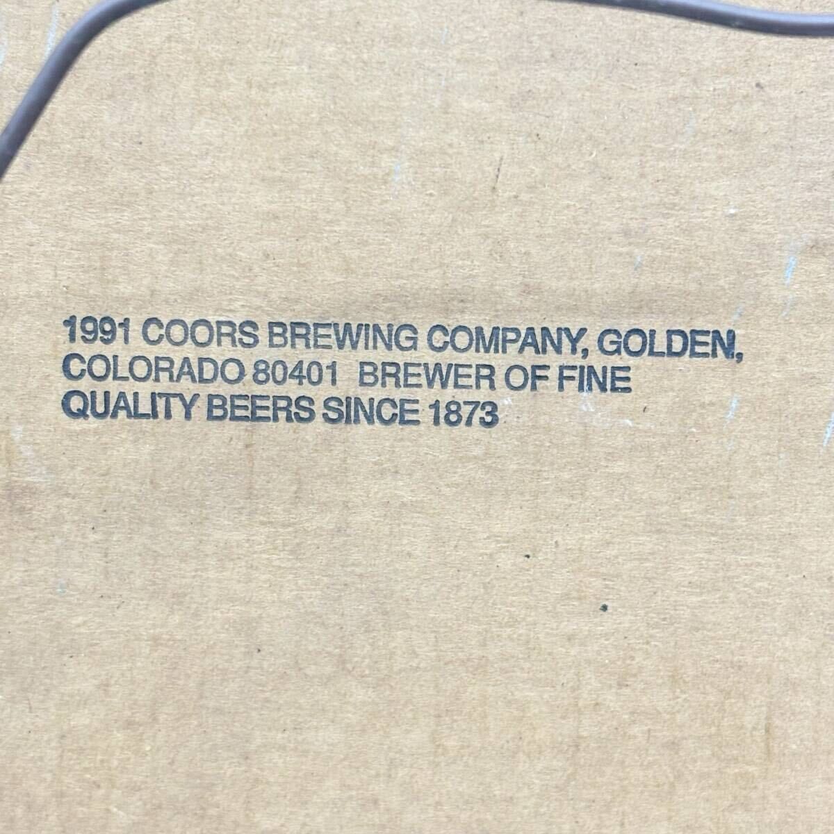 ヴィンテージパブミラー Coors CUTTER クアーズ US雑貨 壁掛け鏡