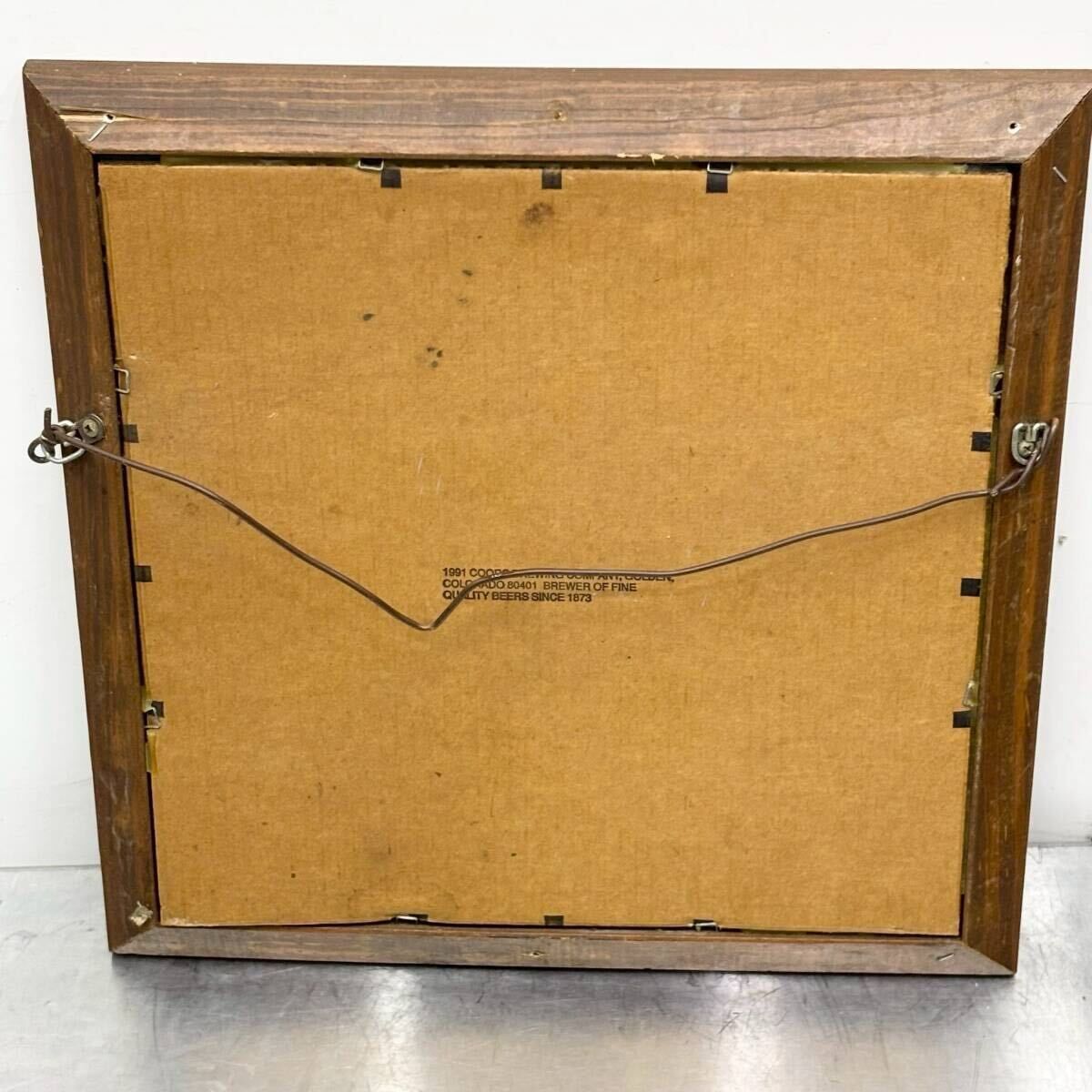 ヴィンテージパブミラー Coors CUTTER クアーズ US雑貨 壁掛け鏡