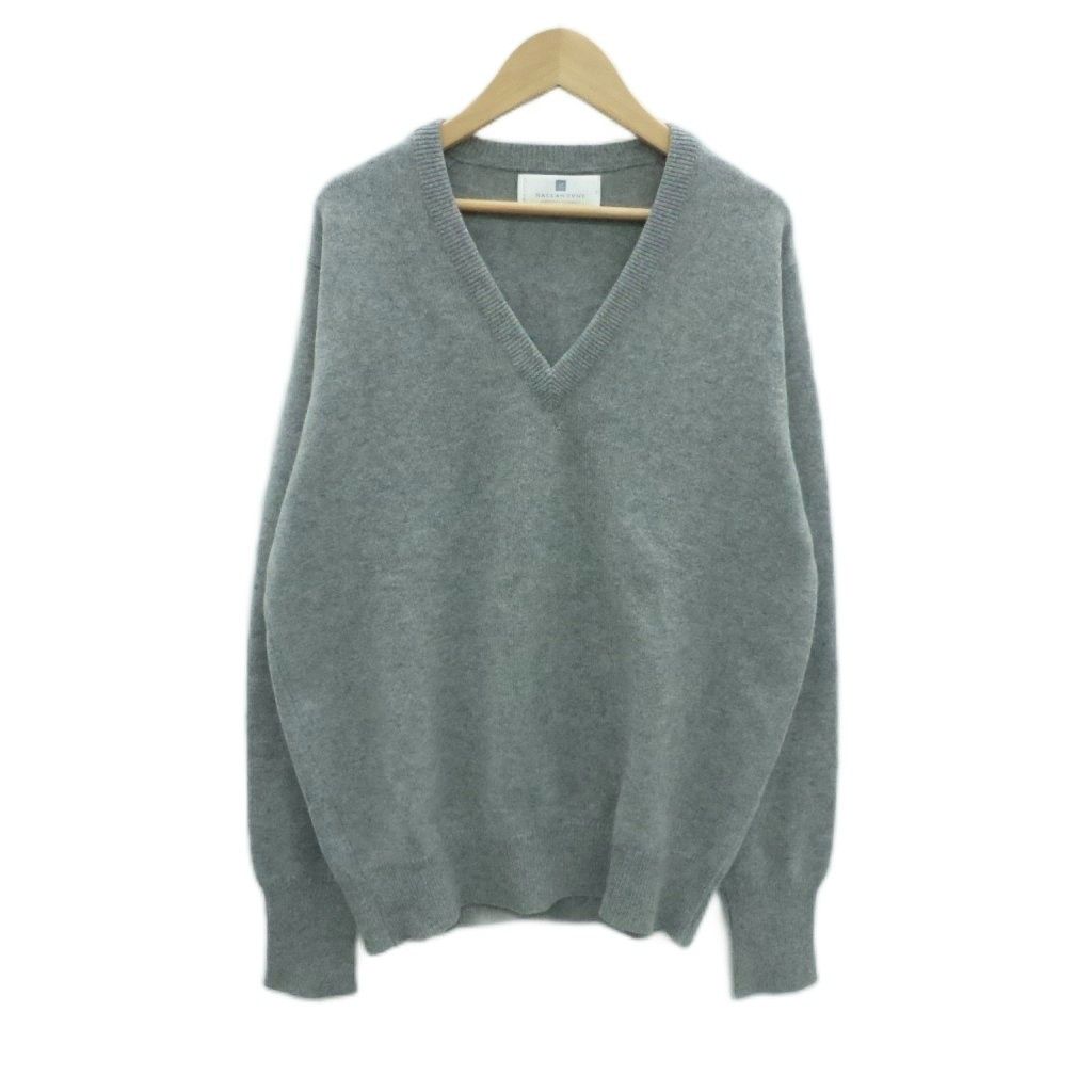 バランタイン BALLANTYNE ピュアカシミヤ100% ニット セーター Vネック