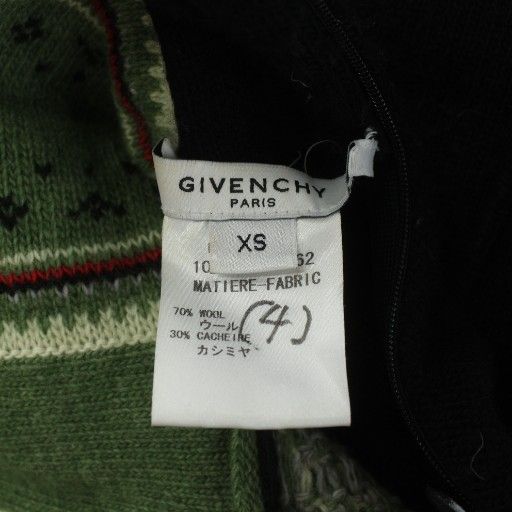 ジバンシィ GIVENCHY ニット セーター ウール カシミヤ混 長袖
