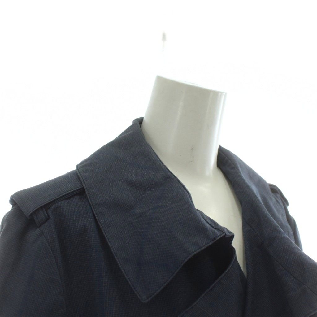 マルニ MARNI トレンチコート アウター ロング チェック柄 ベルト付き