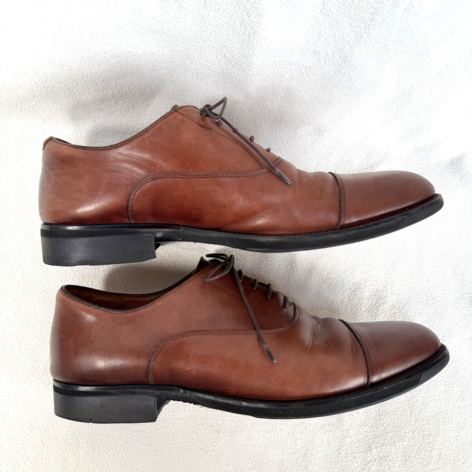  26 5 EEE ランウォーク WR 813 R GEL ストレートチップ ブラウン レザー Runwalk 内羽根 ドレス ビジネスシューズ ブーツ 革靴